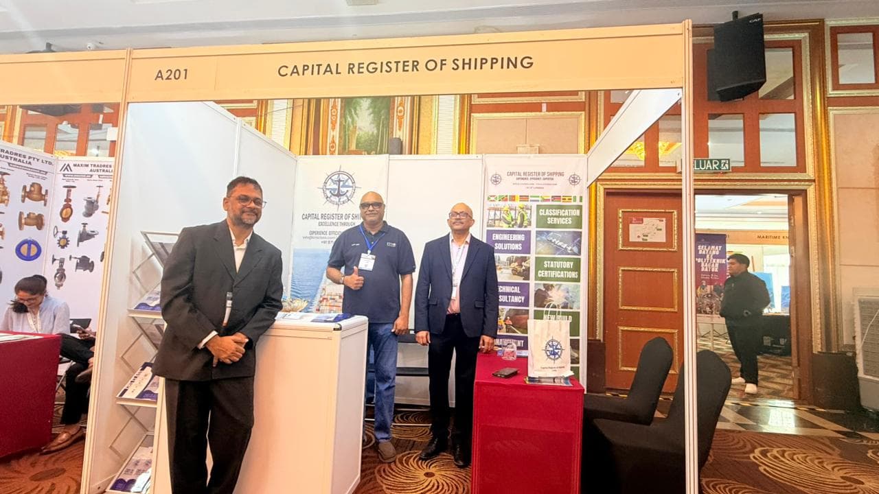 Capital Register of Shipping at MIMOX 2025