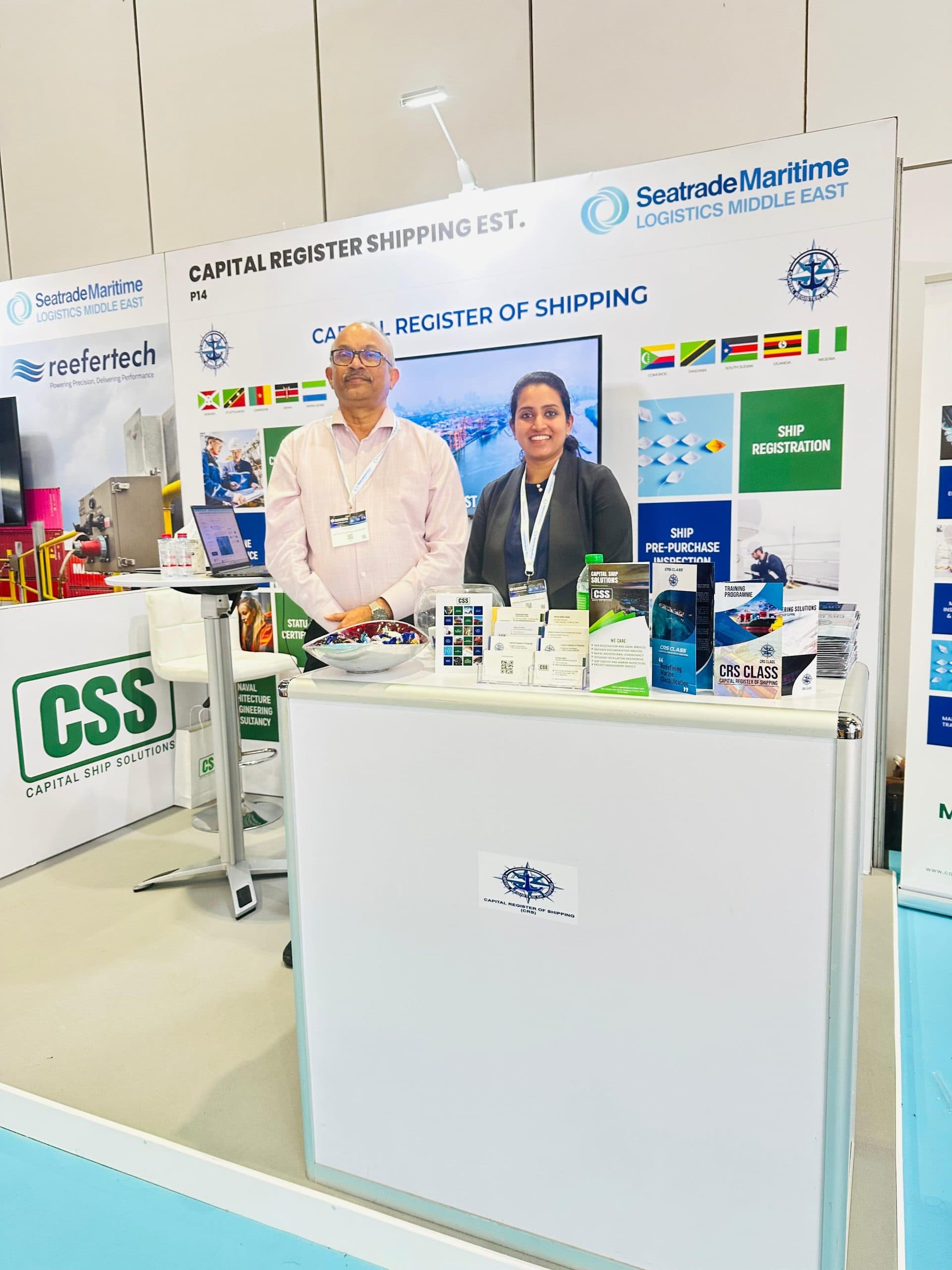 Capital Register of Shipping at Seatrade Maritime Logistics Middle East 2025 – A Successful Presence in Dubai - CRS Class