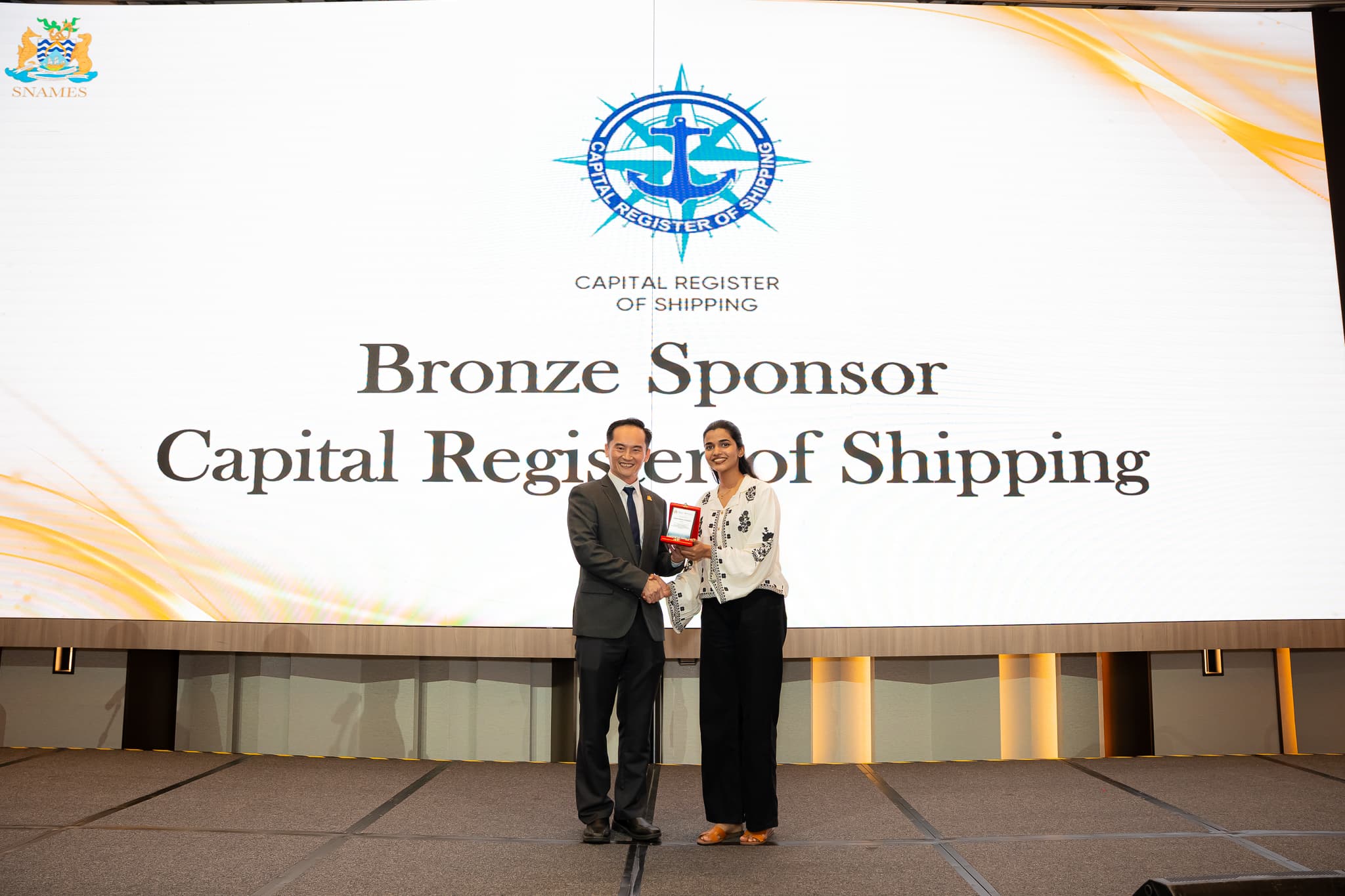 CAPITAL REGISTER OF SHIPPING Participates as Bronze Sponsor at the 11th PAAMES 2025 Conference & Exhibition at Singapore